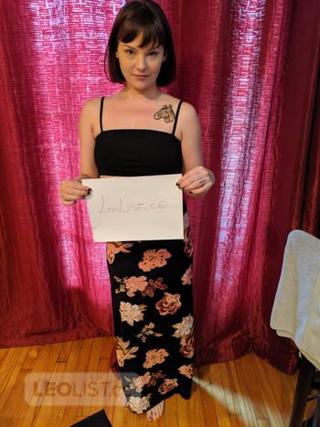 Violette Love, 27 Caucasian/White female escort, Montreal