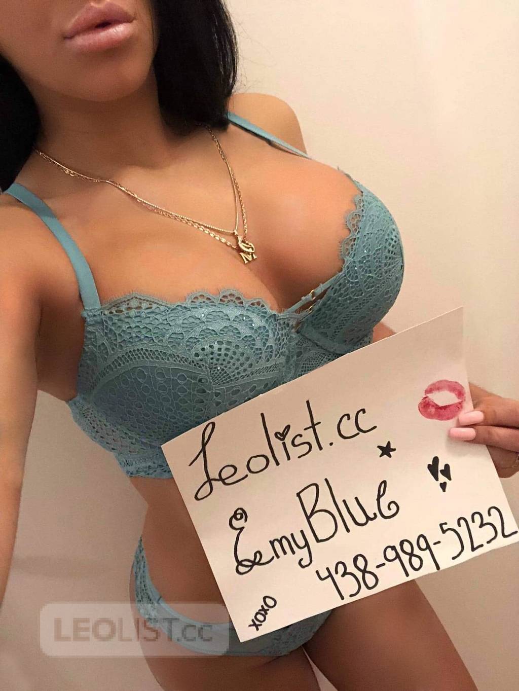 EmyBlue 🔥 (438) 989-5232 🔥 21 year old Caucasian/White Female escort 🔥  Montreal Verified escort